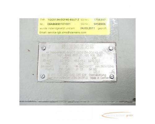 Siemens 1GG5134-0GF40-6SU7 - Z SN:E8A86890101001 - generalüberholt! - - Bild 5