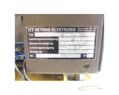 Heynau-Elektronik SM 806 DC 500 / 75 Frequenzumrichter SN:85608004 - Bild 5