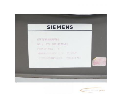 Siemens 226 104.7128.01 Lüfterbaugruppe E-Stand A - Bild 3