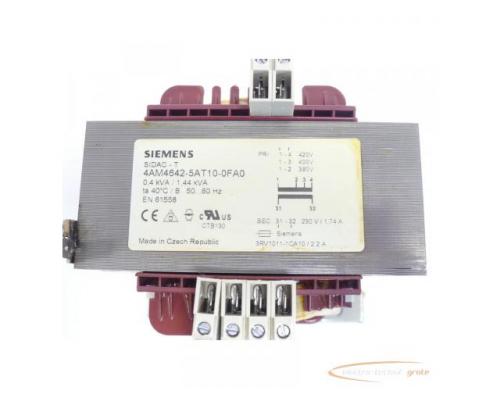 Siemens 4AM4642-5AT10-0FA0 Transformator SN:100344813 - Bild 4