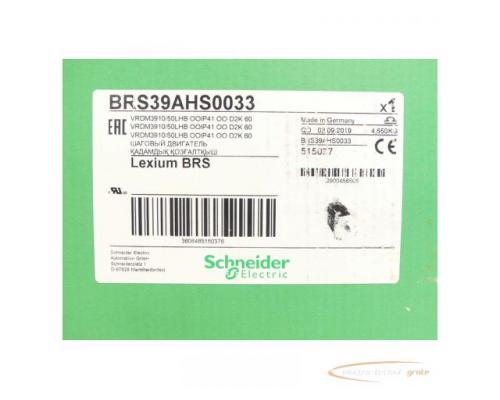 Schneider Electric BRS39AHS0033 / VRDM3910/50LHB Lexium BRS SN:2900456506 - ungebraucht! - - Bild 3