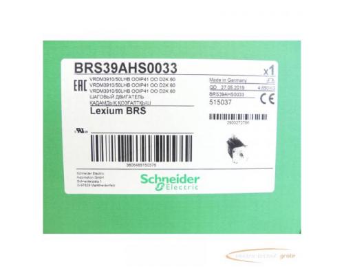 Schneider Electric BRS39AHS0033 / VRDM3910/50LHB Lexium BRS SN:2900272786 - ungebraucht! - - Bild 3