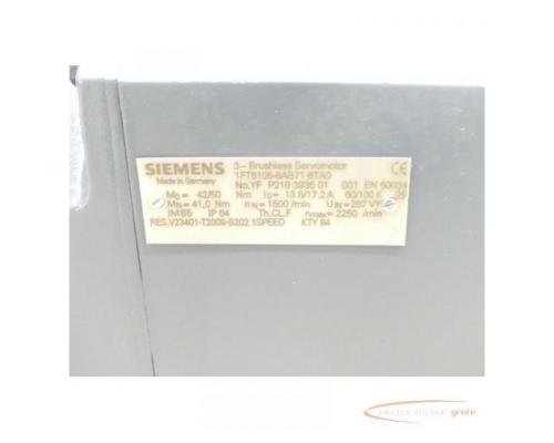 Siemens 1FT6105-8AB71-6TA0 SN:YFP219393501001 - mit 12 Mon. Gewährleistung! - - Bild 4