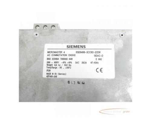 Siemens 6SE6400-3CC02 MICROMASTER 4 Kommutierungsdrossel - Bild 3