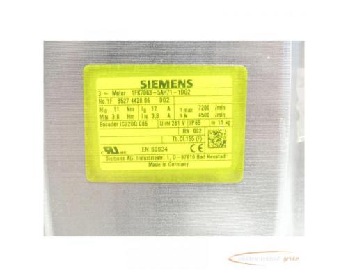 Siemens 1FK7063-5AH71-1DG2 SN:YFB527442006002 - ungebraucht! - - Bild 4