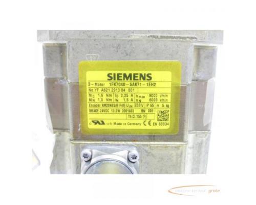 Siemens 1FK7040-5AK71-1EH2 SN:YFA621291304001 - ungebraucht! - - Bild 4
