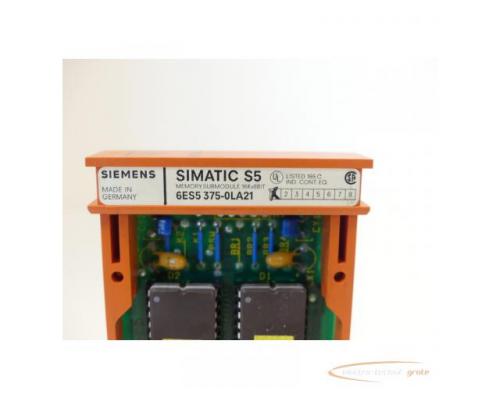 Siemens Simatic S5 6ES5375-0LA21 E-Prom E-Stand 01 - Bild 2