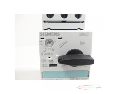 Siemens 3RV1421-1EA10 Leistungsschalter max 2,8 - 4A E-Stand 05 - Bild 3