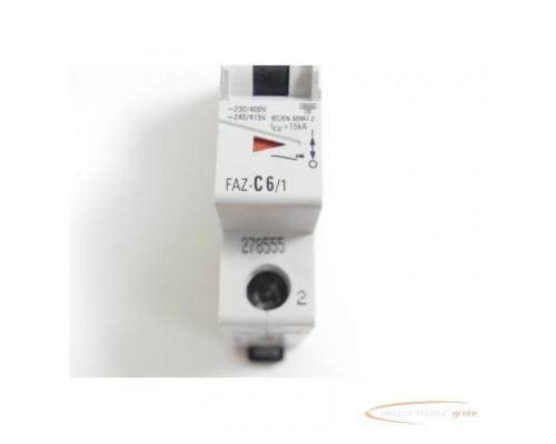 Eaton FAZ-C6/1 Leistungsschutzschalter - Bild 3