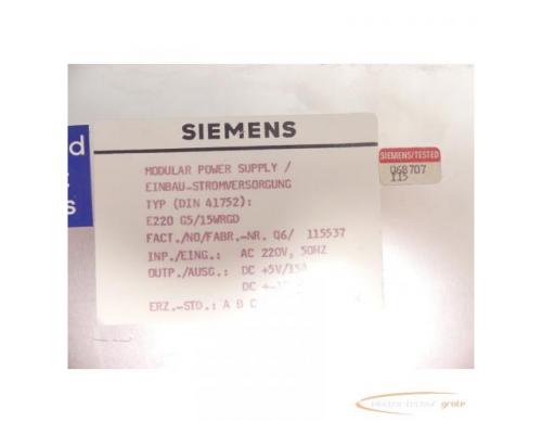 Siemens 6EW1861-3AA Stromversorgung - Bild 2