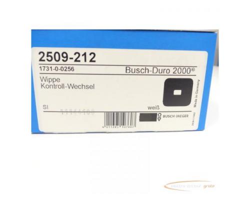 Busch-Jaeger 2509-212 Wippe Kontroll-Wechsel weiß - ungebraucht! - - Bild 2