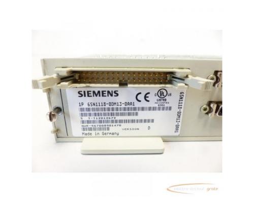 Siemens 6SN1118-0DM13-0AA1 Regelungseinschub SN:T-T12012672 Version D - Bild 5