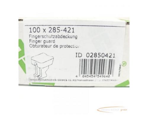 Wago 100 x 285-421 Fingerschutzabdeckung ID 02850421 - ungebraucht! - - Bild 2