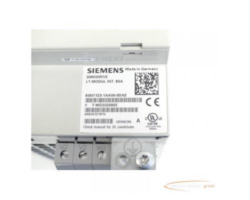 Siemens 6SN1123-1AA00-0DA2 LT-Modul Version: A SN:T-WD2029993 - Bild 4