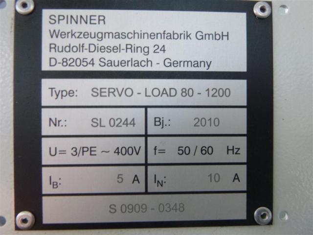 Spinner Stangenlader SL-80/1200 - 3