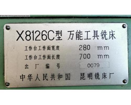 KUNMING X 8126 C Werkzeugfräsmaschine - Universal - Bild 8
