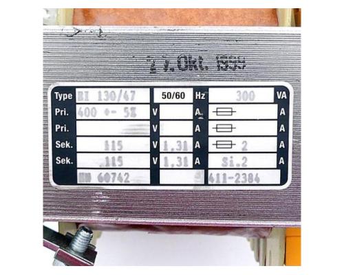 Transformator BI 130/47 - Bild 2