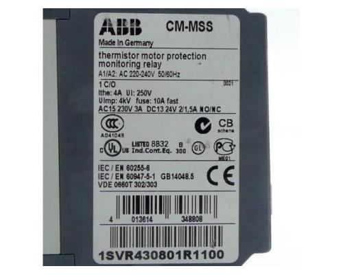 Thermistor-Motorschutzrelais CM-MSS 1SVR430801R110 - Bild 2