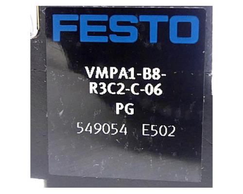 Reglerplatte VMPA1-B8-R3C2-C-06 549054 - Bild 2