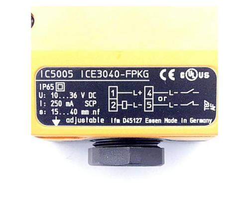Induktiver Sensor IC5005 ICE3040-FPKG - Bild 2