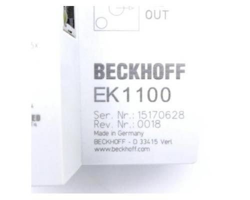 EtherCAT-Buskoppler EK1100-0000 - Bild 2