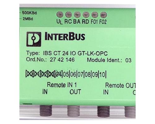 Interbus Modul 27 42 146 - Bild 2