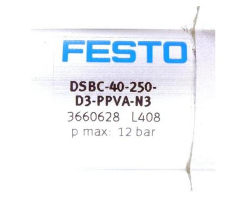 Pneumatikzylinder DSBC-40-250-D3-PPVA-N3 3660628 - Bild 2