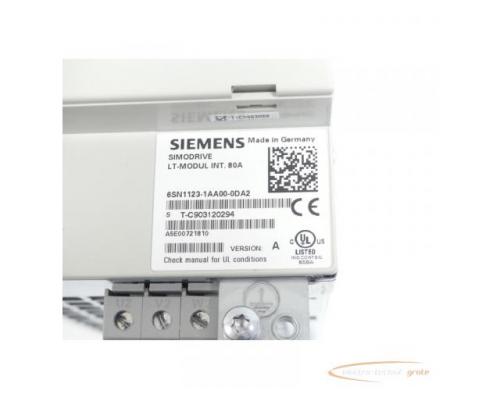 Siemens 6SN1123-1AA00-0DA2 LT-Modul Version: A SN:T-C903120294 - Bild 4