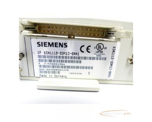 Siemens 6SN1118-0DM13-0AA1 Regelungseinschub SN:T-M32021954 Version C - Bild 5