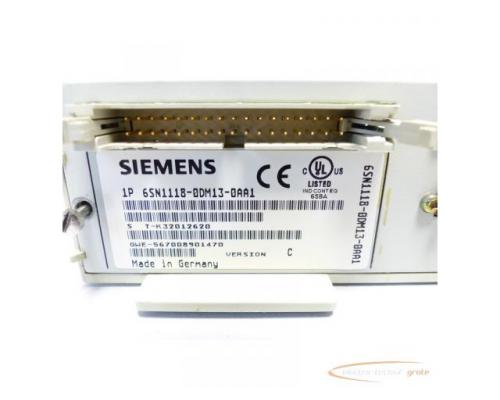 Siemens 6SN1118-0DM13-0AA1 Regelungseinschub SN:T-K32012620 Version C - Bild 5
