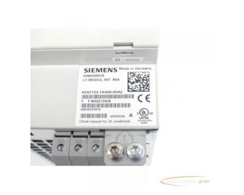 Siemens 6SN1123-1AA00-0DA2 LT-Modul Version: A SN:T-W52015508 - Bild 4