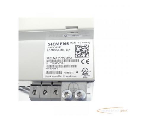 Siemens 6SN1123-1AA00-0DA2 LT-Modul Version: A SN:T-W32047191 - Bild 5