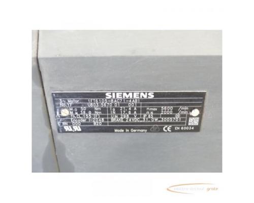 Siemens 1FT6105-8AC71-4AB1 Synchron-Servomotor SN:YFU803567001001 - Bild 4