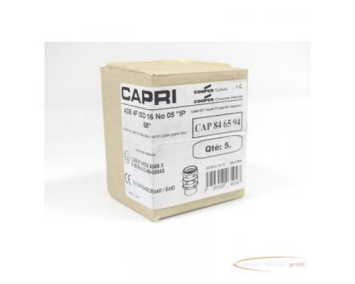 Cooper Capri ADE 4F ISO 16 No 05 ''IP68'' CAP846594 VPE 5 St. - ungebraucht! - - Bild 1