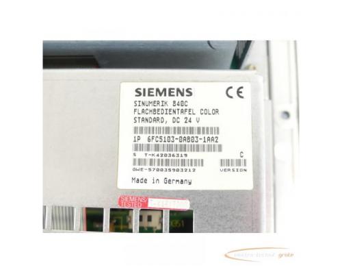 Siemens 6FC5103-0AB03-1AA2 Flachbedientafel Version: C SN:T-K42036319 - Bild 6