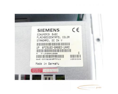 Siemens 6FC5103-0AB03-1AA2 Flachbedientafel Version: C SN:T-JD2041008 - Bild 6