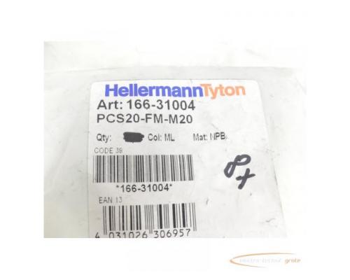 HellermannTyton PCS20-FM-M20 Verschraubung 166-31004 VPE 8St. ungebraucht - Bild 2