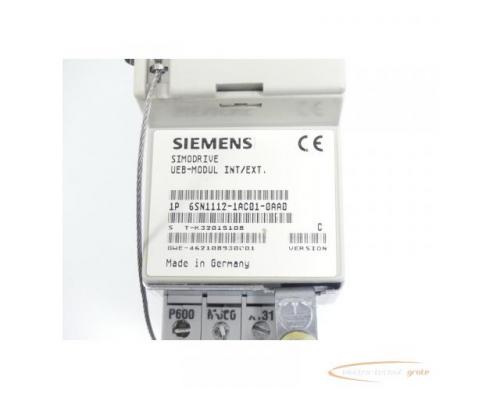 Siemens 6SN1112-1AC01-0AA0 UEB-Modul Version: C SN:T-K32015108 - Bild 5