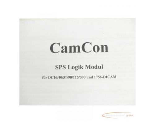 Digitronic Camcon 51 SPS Logik Modul SN: 34615 - Bild 5
