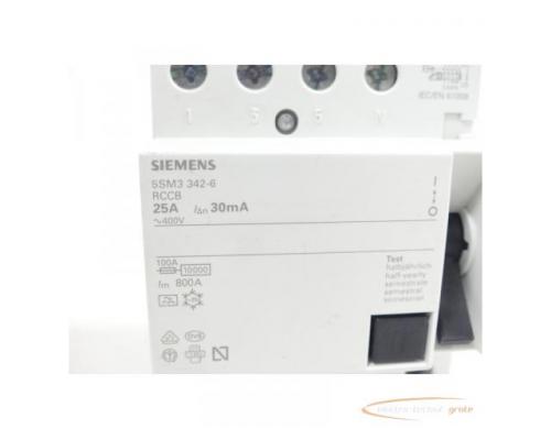 Siemens 5SM3342-6 Schutzschalter 25A 30mA - Bild 2