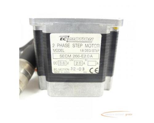 EC Motion 2 Phase Step Motor SECM 266-E2.0A 3.6V DC 2.0A - Bild 2