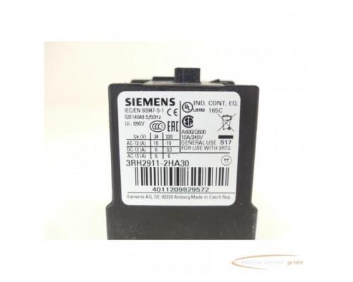 Siemens 3RH2911-2HA30 Hilfsschalterblock E-Stand 03 - ungebraucht! - - Bild 3