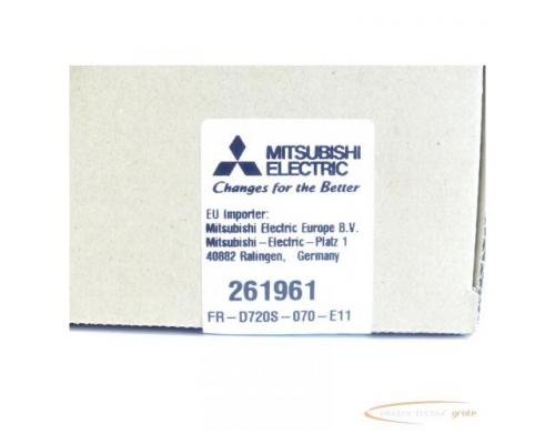 Mitsubishi FR-D720S-070 - E11 Frequenzumrichter SN:V7Y38Y016 - ungebraucht! - - Bild 2