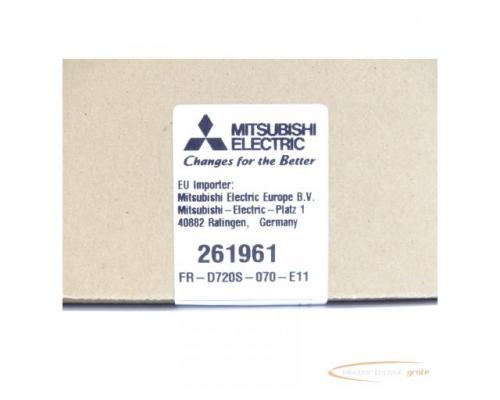 Mitsubishi FR-D720S-070 - E11 Frequenzumrichter SN:V7Y38Y091 - ungebraucht! - - Bild 2