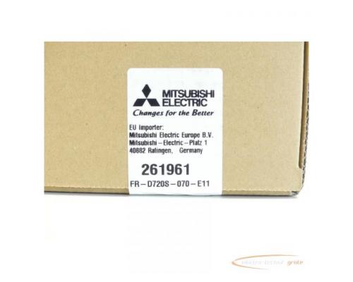 Mitsubishi FR-D720S-070-E11 Frequenzumrichter SN:V7Y390007 - ungebraucht! - - Bild 2