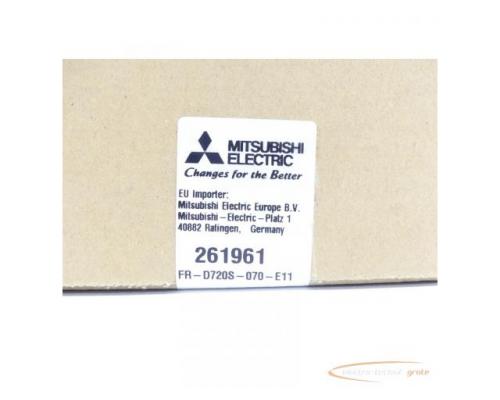 Mitsubishi FR-D720S-070-E11 Frequenzumrichter SN:V7Y391085 - ungebraucht! - - Bild 2