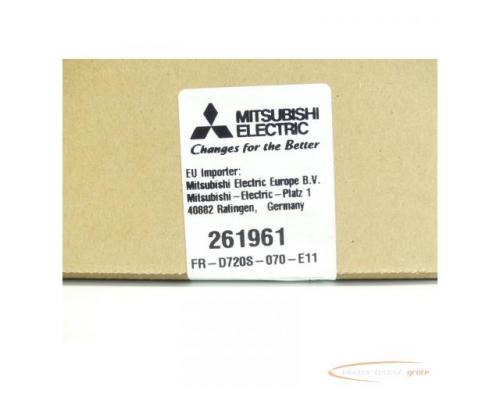 Mitsubishi FR-D720S-070-E11 Frequenzumrichter SN:V7Y38Y090 - ungebraucht! - - Bild 2