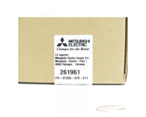 Mitsubishi FR-D720S-070-E11 Frequenzumrichter SN:V7Y38Y094 - ungebraucht! - - Bild 2