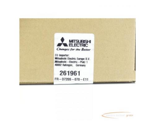 Mitsubishi FR-D720S-070-E11 Frequenzumrichter SN:V7Y38Y063 - ungebraucht! - - Bild 2