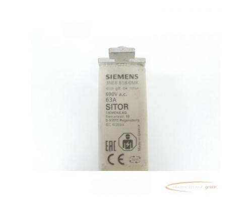 Siemens Sitor 3NE8818-0MK Sicherungseinsatz 63A - Bild 2